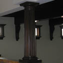 fluted decorative column