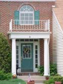 front porch architectural columns bring style and porportion