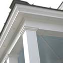 non tapered square columns on a front porch