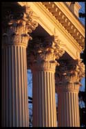 roman columns  made out of FRP